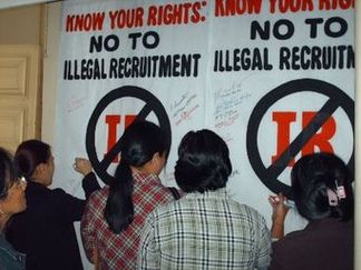 overseas filipino workers, illegal recruitment