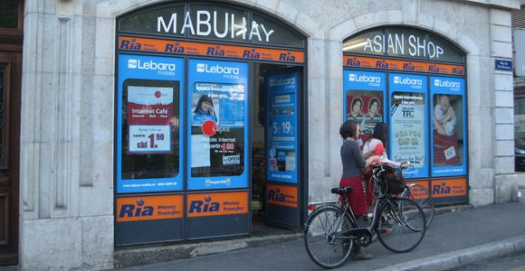 Filipino store in Geneva