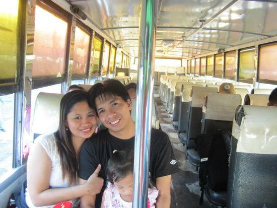 Dong and Salve arrived at the bus terminal to Matabungkay Batangas first.