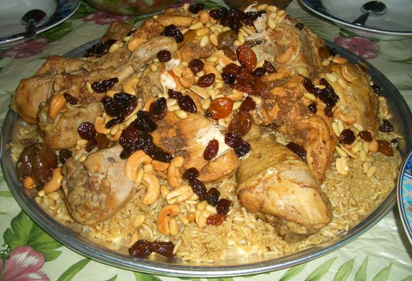 Al-Kabsa Saudi Arabian food