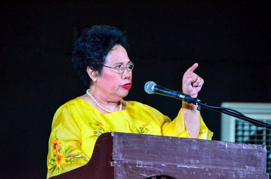 Senator Miriam Defensor Santiago